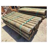 Green River Post 6' x 8' treated posts 14pcs