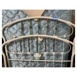 Ornate Metal Bed- 53' Wide