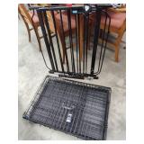 Wire kennel and gate