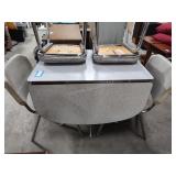 Vintage table and 4 chairs