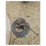 Cables and winch