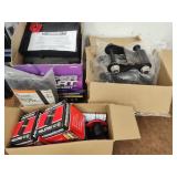 Battery, shackles, filters and other