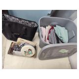 Tote of cloth, bag and other