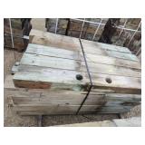 25 6'x8' treated wood posts