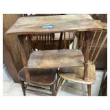 3 Small Furniture Items - As-Is