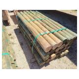 Green River Post 6' x 8' treated posts 14pcs