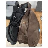 Carhartt jacket size L and vest