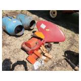 Tractor fender and parts