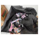Small dog harnesses and seat cover