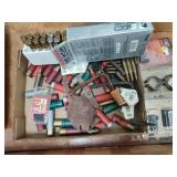 Assorted ammo, scope rings and other