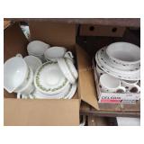 2 sets of dishes