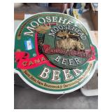2 Moosehead Beer signs