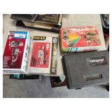 Air brush, vise, and 2 kits
