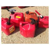 5 gas cans