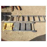 Extension ladder and stepladder