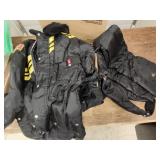 Snow suit and bibs