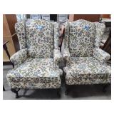 2 upholstered chairs