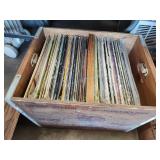 Vinyl records with Miller box