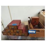 Drawer organizer and wooden items