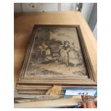 Picture box with jewelry
