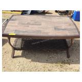 Patio table