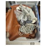 Tote of leather