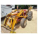 International 300 loader tractor with backhoe
