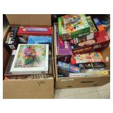 2 boxes games and puzzles