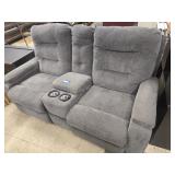 Sofa with electric foot rest