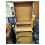 2 book shelves