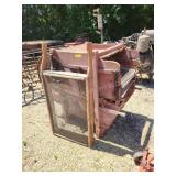 Crank fanning mill