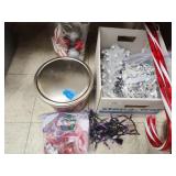 Christmas lights, decor and other