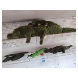 Stuffed alligators