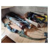 Compound bow, arrows and parts