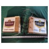 2 Gettelman beer lights