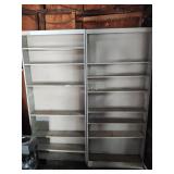 Steel shelves