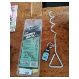 Awning tie down and stake
