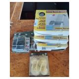 Awning clamps, tarp clips and hooks