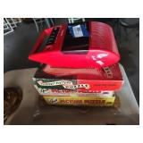 Puzzles, tape recorder and other