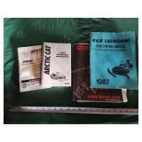 Snowmobile manuals and catalogs