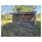 12x12 cabin with a 6x12 attached deck
