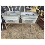 Wash tubs