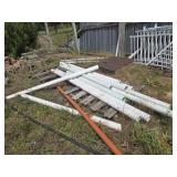 Assorted pvc piping