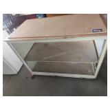 Glass front case