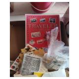 Stamp album and stamps
