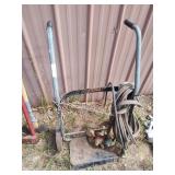 Torch cart with regulators