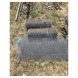 3 rolls chicken wire