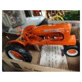 Allis Chalmers die cast tractor - broken seat