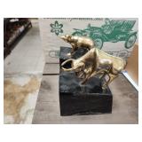 Pair of stone bookends