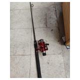 Ugly Stick fishing rod with Shakespeare reel